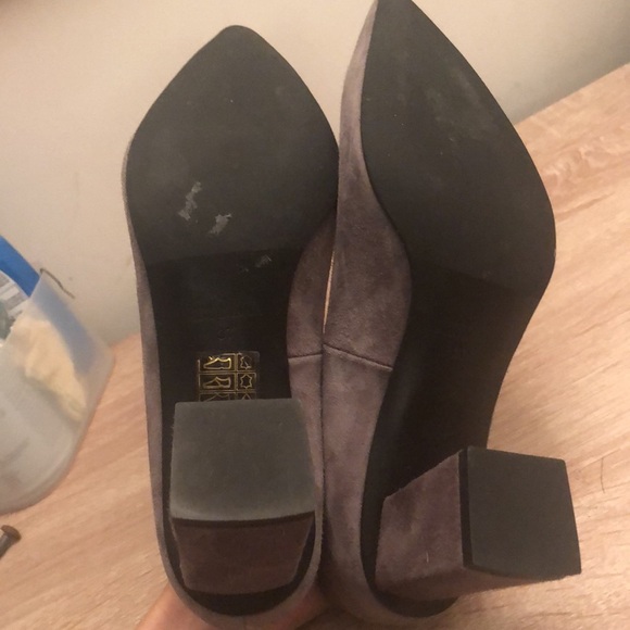 L'INTERVALLE—LARIBA GREY SUEDE - Picture 8 of 16